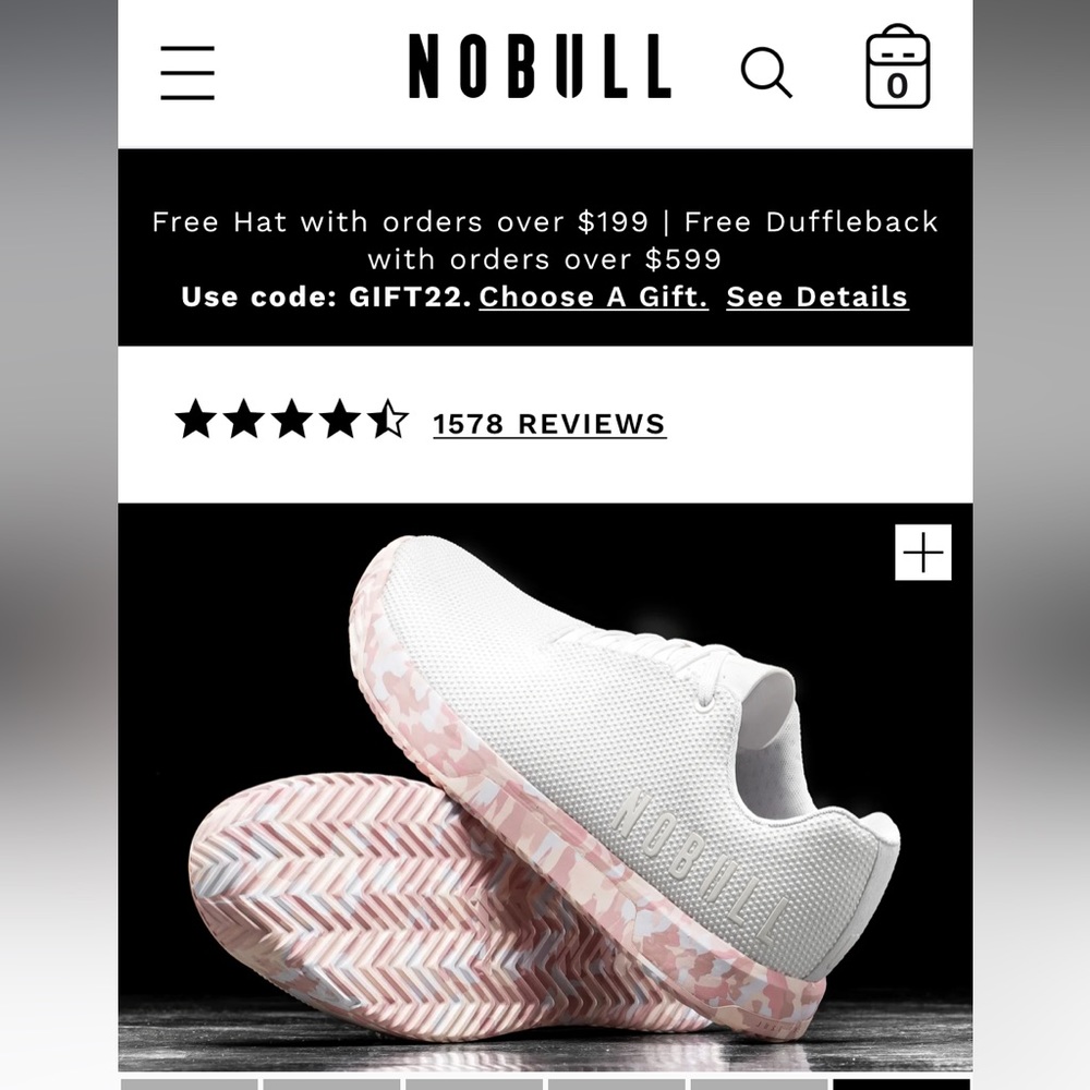 NoBull trainers only worn once
